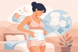 Postpartum Abdominal Binder Support After Birth